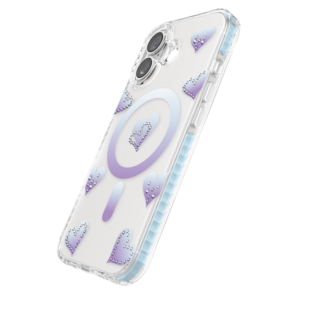 Apple iPhone 17 Kılıf M-Safe Şarj Özellikli Zore Paris Elvo Sert PC Kapak