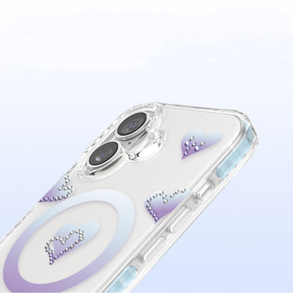 Apple iPhone 17 Kılıf M-Safe Şarj Özellikli Zore Paris Elvo Sert PC Kapak