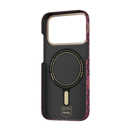 Apple iPhone 17 Pro Kılıf M-Safe Şarj Özellikli Benks ArmorAir ArmorGrid Serisi C1 Kevlar Karbon Kapak