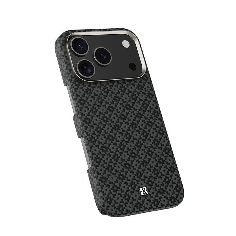Apple iPhone 17 Pro Kılıf M-Safe Şarj Özellikli Benks ArmorAir ArmorGrid Serisi Kevlar Kapak