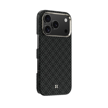 Apple iPhone 17 Pro Kılıf M-Safe Şarj Özellikli Benks ArmorAir ArmorGrid Serisi Kevlar Kapak