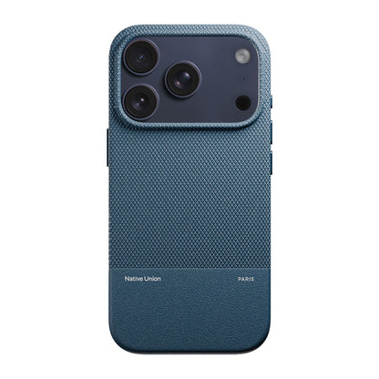 Apple iPhone 17 Pro Kılıf M-safe Şarj Özellikli Deri Dokulu Native Union RE Classic Serisi Kapak