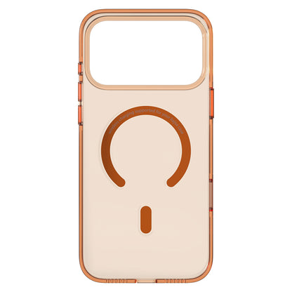 Apple iPhone 17 Pro Kılıf M-safe Şarj Özellikli O-Ring Şeffaf Kajsa Trans Shield Serisi Kapak