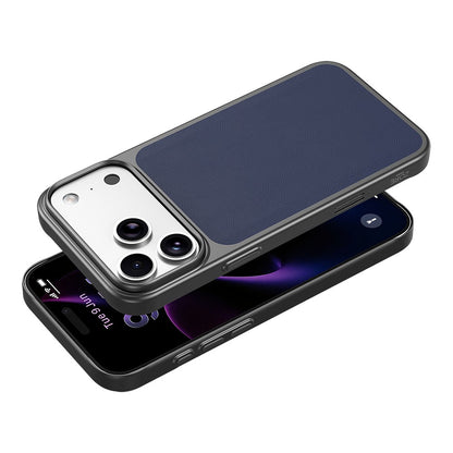 Apple iPhone 17 Pro Kılıf M-Safe Şarj Özellikli PU Zore Paris Trexo Sert PC Kapak