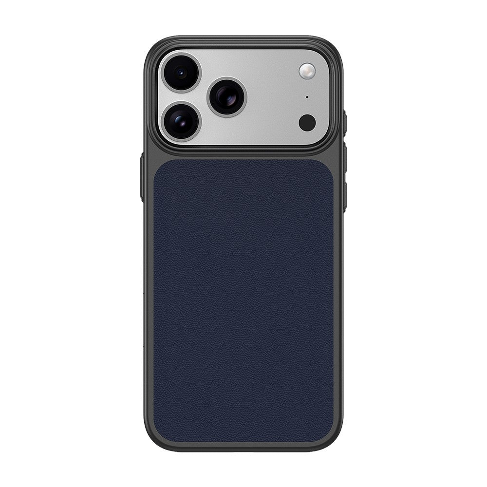 Apple iPhone 17 Pro Kılıf M-Safe Şarj Özellikli PU Zore Paris Trexo Sert PC Kapak