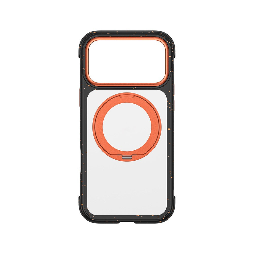 Apple iPhone 17 Pro Kılıf M-safe Şarj Özellikli Wiwu AA-203 AeroArmor Ultra Serisi Airbag Tasarımlı Standlı Kapak
