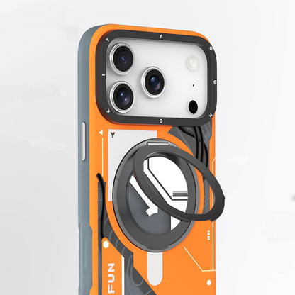 Apple iPhone 17 Pro Kılıf M-safe Şarj Özellikli Youngkit Starship Serisi Kapak