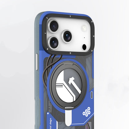Apple iPhone 17 Pro Kılıf M-safe Şarj Özellikli Youngkit Starship Serisi Kapak