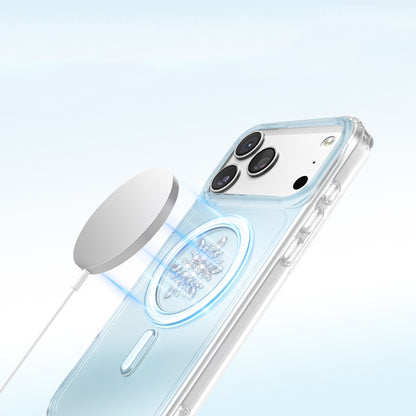 Apple iPhone 17 Pro Kılıf M-Safe Şarj Özellikli Zore Paris Mova Sert PC Kapak