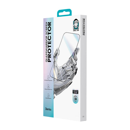 Apple iPhone 17 Pro Max Benks Glass Warrior HD 0.3mm Cam Ekran Koruyucu + Kolay Uygulama Aparatlı