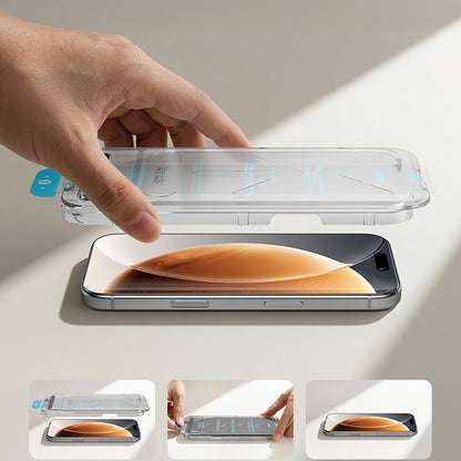 Apple iPhone 17 Pro Max Benks OmniWarrior Privacy Cam Ekran Koruyucu + Kolay Uygulama Aparatlı