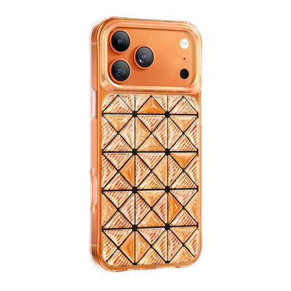 Apple iPhone 17 Pro Max Kılıf 3D Buz Blok Desenli Zore Paris Kairo TPU Kapak