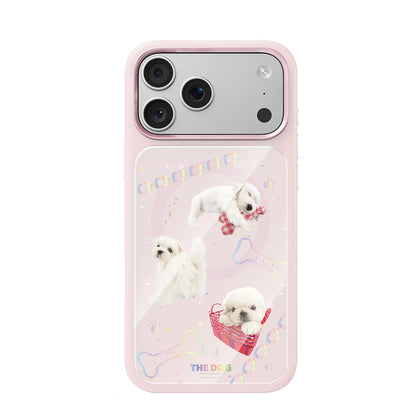Apple iPhone 17 Pro Max Kılıf M-safe Şarj Özellikli 3D Baskılı Tasarım Mutural The Dog Serisi Kapak