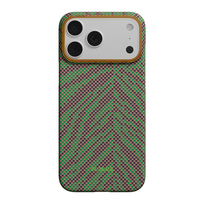 Apple iPhone 17 Pro Max Kılıf M-safe Şarj Özellikli Aramid Fiber Pitaka Breath of Veins Serisi Kapak