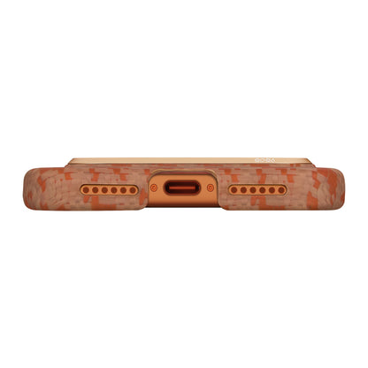 Apple iPhone 17 Pro Max Kılıf M-safe Şarj Özellikli Aramid Fiber Pitaka Edge Serisi Happiness Rides Kapak