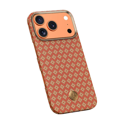 Apple iPhone 17 Pro Max Kılıf M-Safe Şarj Özellikli Benks ArmorAir ArmorGrid Serisi Kevlar Kapak