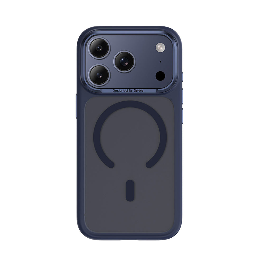 Apple iPhone 17 Pro Max Kılıf M-Safe Şarj Özellikli Benks Mist C-Magnet Kapak