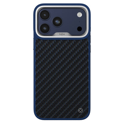 Apple iPhone 17 Pro Max Kılıf M-safe Şarj Özellikli O-Ring Kajsa Carbon Fiber Serisi Kapak