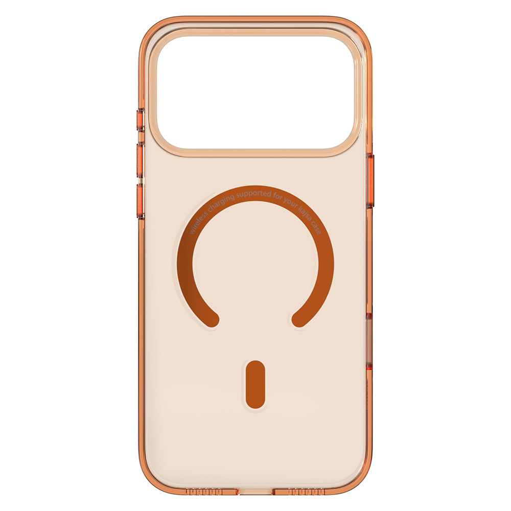 Apple iPhone 17 Pro Max Kılıf M-safe Şarj Özellikli O-Ring Şeffaf Kajsa Trans Shield Serisi Kapak