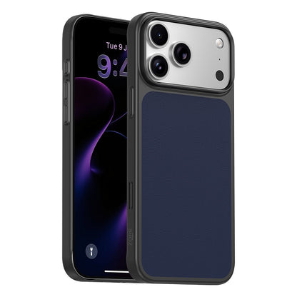 Apple iPhone 17 Pro Max Kılıf M-Safe Şarj Özellikli PU Zore Paris Trexo Sert PC Kapak
