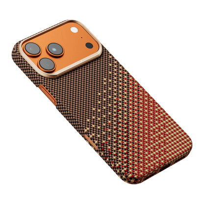 Apple iPhone 17 Pro Max Kılıf M-safe Şarj Özellikli Raptic Aramid Skin Serenity Serisi Kapak