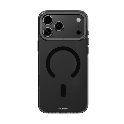 Apple iPhone 17 Pro Max Kılıf M-safe Şarj Özellikli Şeffaf Youngkit Crystal Shield Serisi Kapak