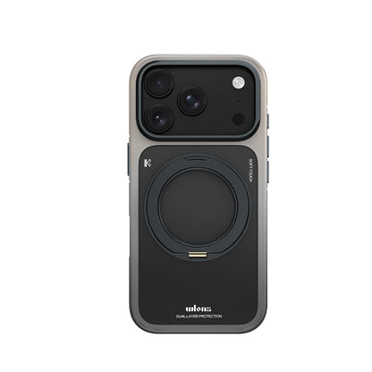 Apple iPhone 17 Pro Max Kılıf M-safe Şarj Özellikli Sert PC Wlons Arvox Standlı Kapak