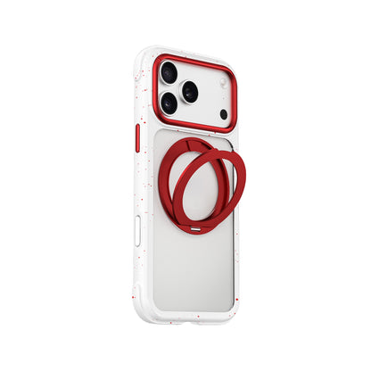 Apple iPhone 17 Pro Max Kılıf M-safe Şarj Özellikli Wiwu AA-203 AeroArmor Ultra Serisi Airbag Tasarımlı Standlı Kapak