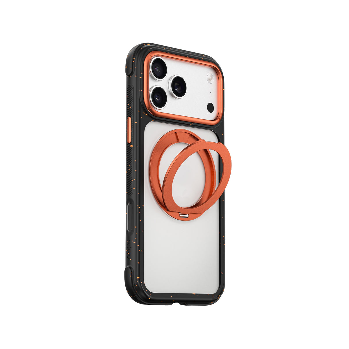 Apple iPhone 17 Pro Max Kılıf M-safe Şarj Özellikli Wiwu AA-203 AeroArmor Ultra Serisi Airbag Tasarımlı Standlı Kapak