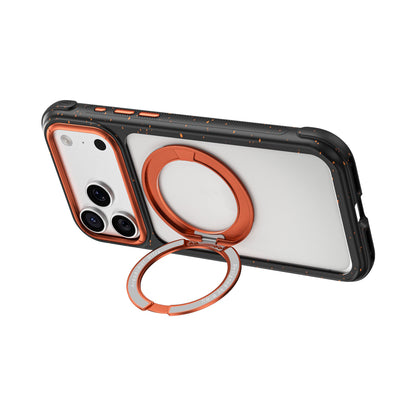 Apple iPhone 17 Pro Max Kılıf M-safe Şarj Özellikli Wiwu AA-203 AeroArmor Ultra Serisi Airbag Tasarımlı Standlı Kapak