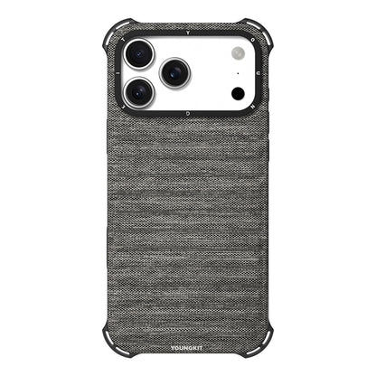 Apple iPhone 17 Pro Max Kılıf M-safe Şarj Özellikli Youngkit Canvas Serisi Kapak
