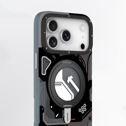 Apple iPhone 17 Pro Max Kılıf M-safe Şarj Özellikli Youngkit Starship Serisi Kapak