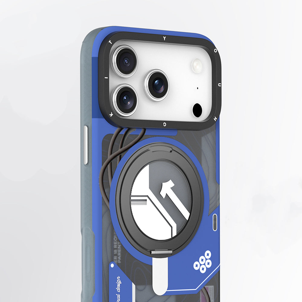 Apple iPhone 17 Pro Max Kılıf M-safe Şarj Özellikli Youngkit Starship Serisi Kapak