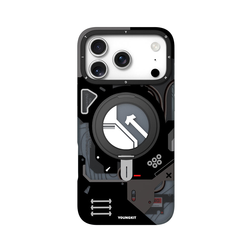 Apple iPhone 17 Pro Max Kılıf M-safe Şarj Özellikli Youngkit Starship Serisi Kapak
