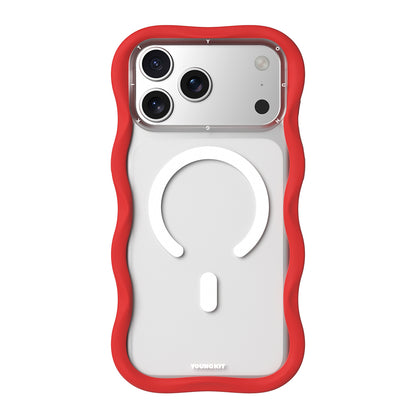 Apple iPhone 17 Pro Max Kılıf M-safe Şarj Özellikli Youngkit Wave Matte Serisi Kapak