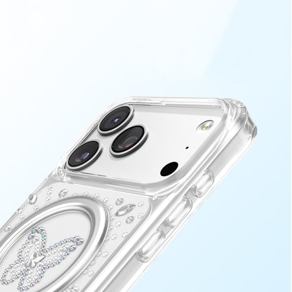 Apple iPhone 17 Pro Max Kılıf M-Safe Şarj Özellikli Zore Paris Mova Sert PC Kapak
