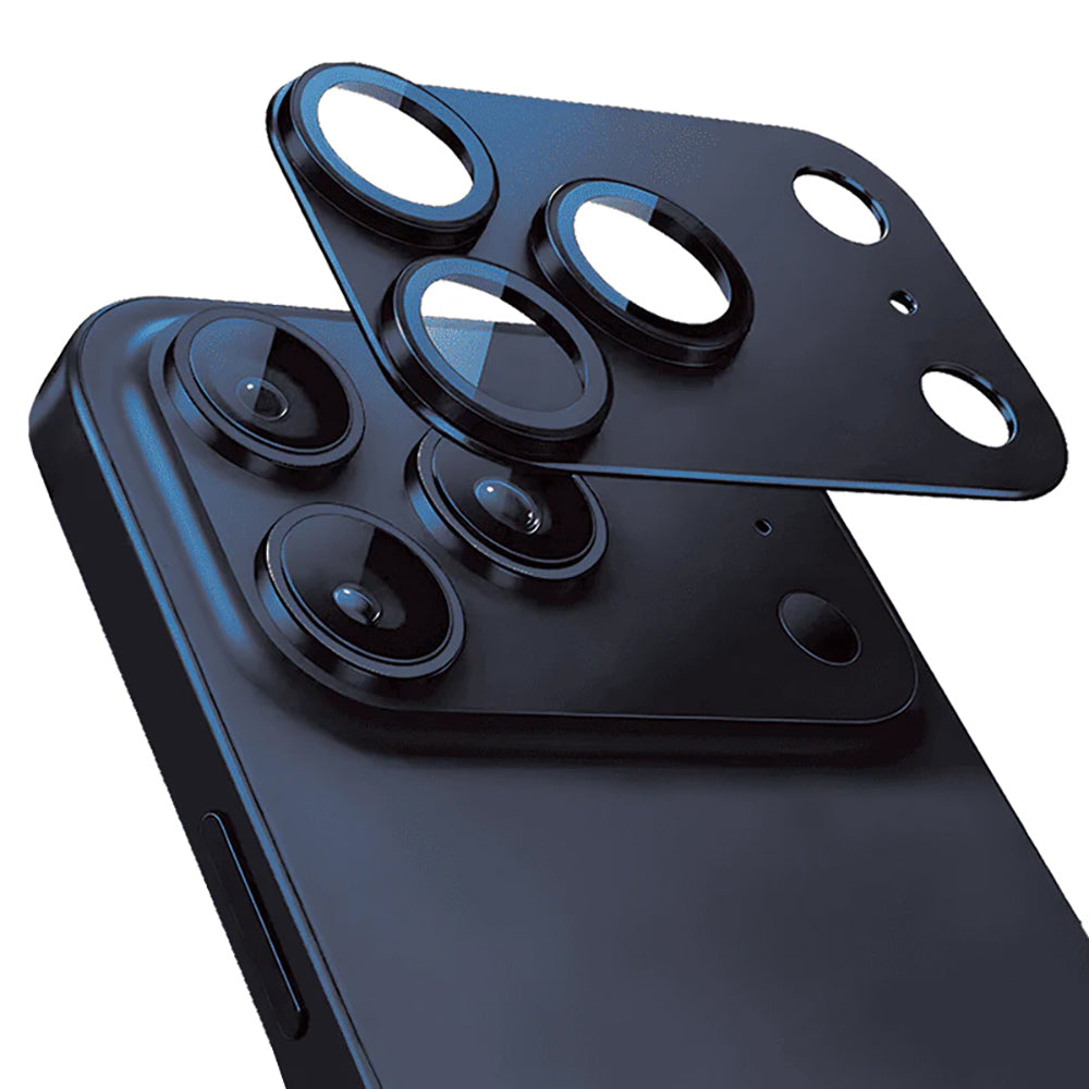 Apple iPhone 17 Pro Mohseven Alüminyum Kaplamalı Safir Anti Reflective Kamera Lens Koruyucu