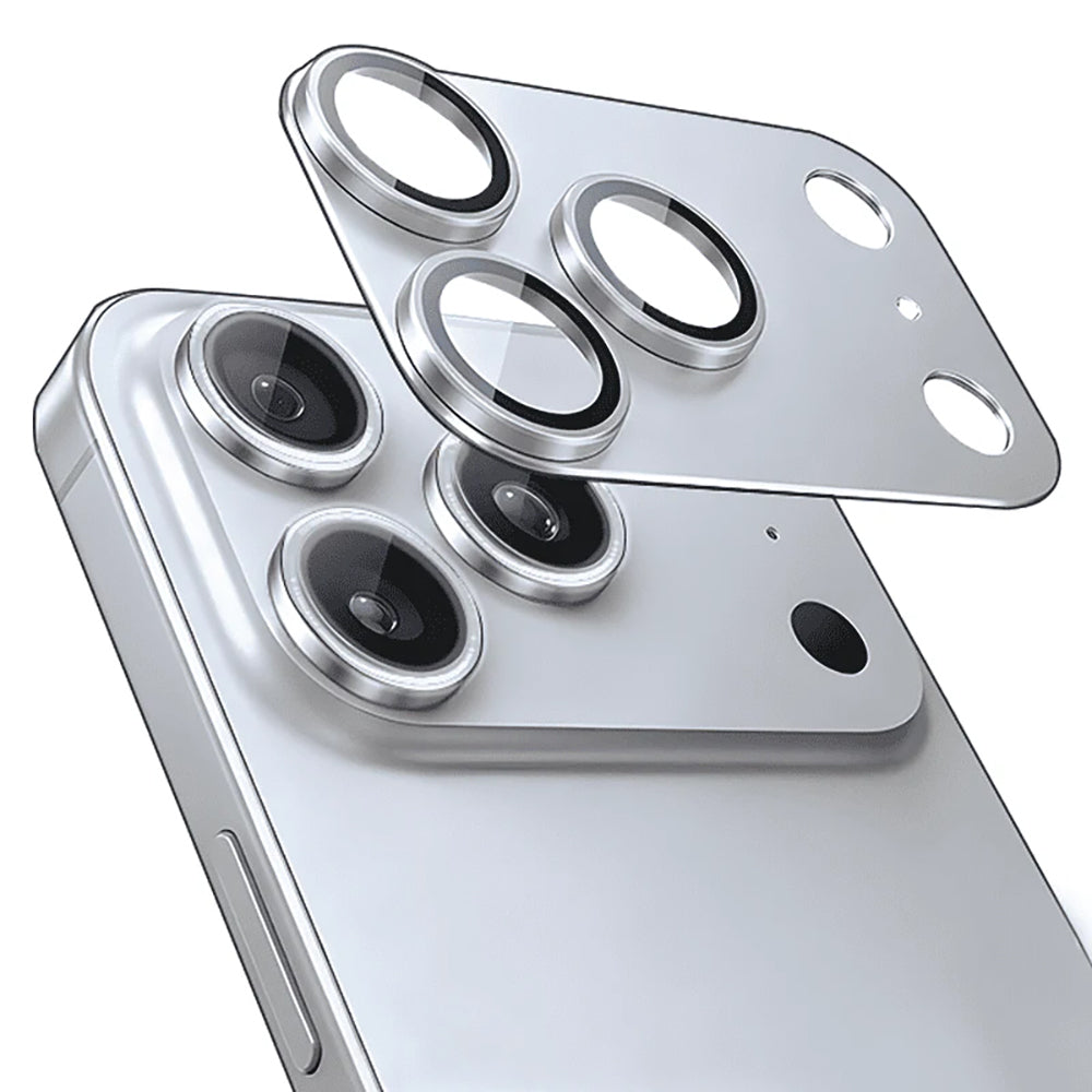 Apple iPhone 17 Pro Mohseven Alüminyum Kaplamalı Safir Anti Reflective Kamera Lens Koruyucu