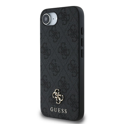 Apple iPhone 17E Kılıf Guess Orjinal Lisanslı M-safe Şarj Özellikli Small 4G Classic Kapak