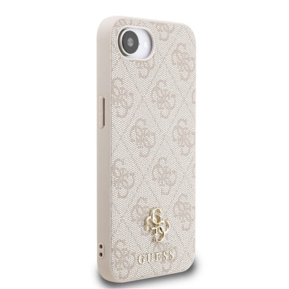 Apple iPhone 17E Kılıf Guess Orjinal Lisanslı M-safe Şarj Özellikli Small 4G Classic Kapak