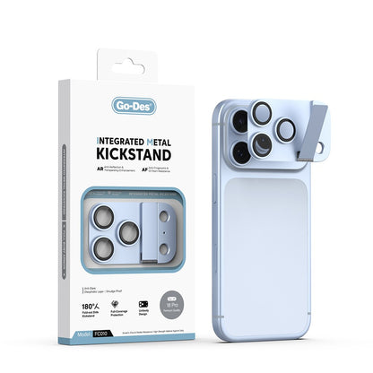 Apple iPhone 18 Pro Go Des CL-23 Anti Reflective Standlı Kamera Lens Koruyucu