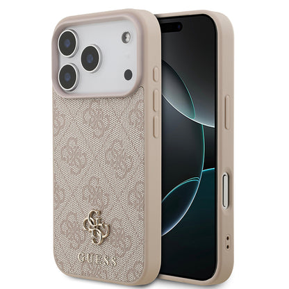 Apple iPhone 18 Pro Kılıf Guess Orjinal Lisanslı M-safe Şarj Özellikli Small 4G Classic Kapak