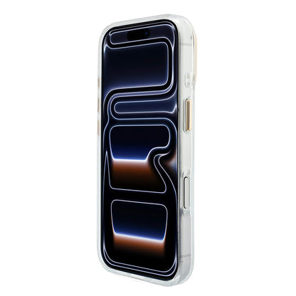 Apple iPhone 18 Pro Kılıf Guess Orjinal Lisanslı Yazı ve 4G Büyük Metal Logolu Silikon Kapak