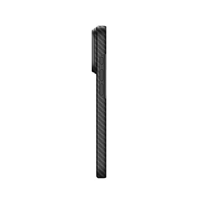 Apple iPhone 18 Pro Kılıf M-Safe Şarj Özellikli 1500D Aramid Fiber AmazingThing Titan Max SLens Serisi Kapak
