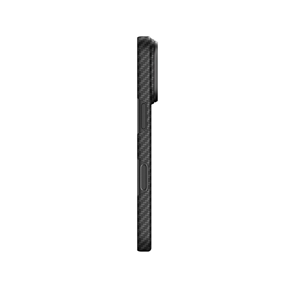 Apple iPhone 18 Pro Kılıf M-Safe Şarj Özellikli 1500D Aramid Fiber AmazingThing Titan Max SLens Serisi Kapak