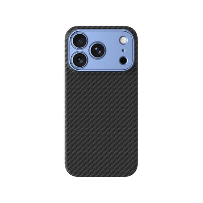 Apple iPhone 18 Pro Kılıf M-safe Şarj Özellikli 1500D Aramid Fiber Lens Korumalı Amazingthing Titan Max Serisi Karbon Kapak