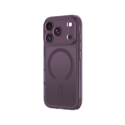 Apple iPhone 18 Pro Kılıf M-Safe Şarj Özellikli Airbag Tasarımlı AmazingThing Titan Pro Lens Serisi Kapak