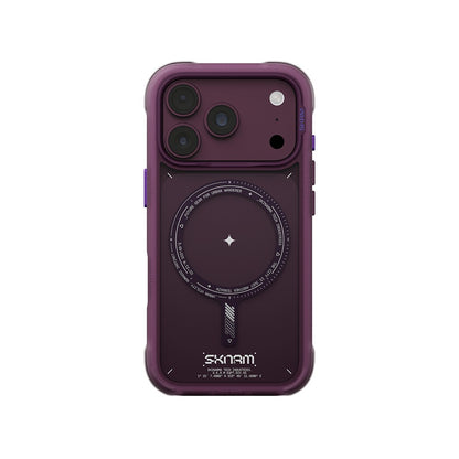 Apple iPhone 18 Pro Kılıf M-Safe Şarj Özellikli Airbag Tasarımlı Skinarma Avion Kapak