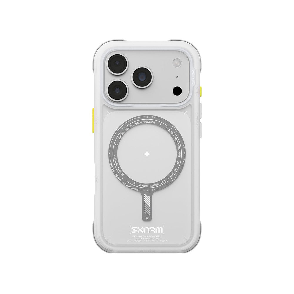 Apple iPhone 18 Pro Kılıf M-Safe Şarj Özellikli Airbag Tasarımlı Skinarma Avion Kapak