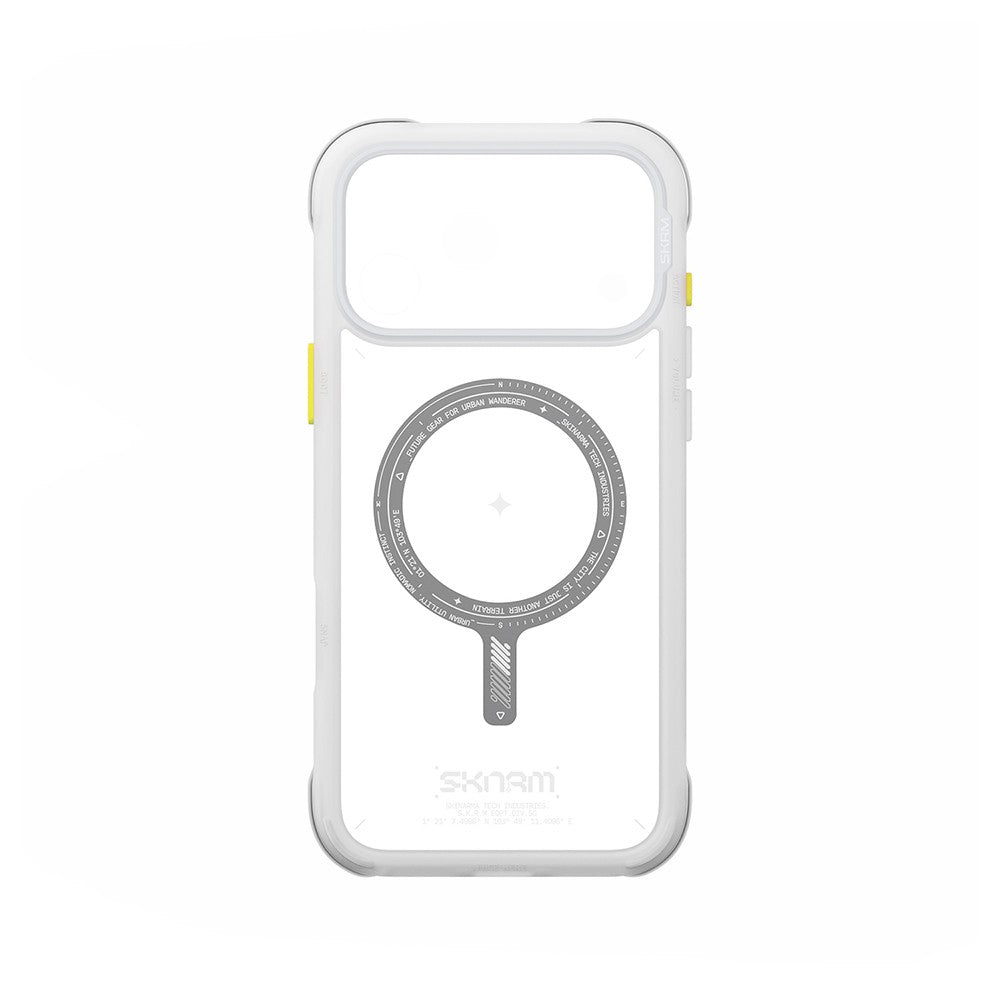 Apple iPhone 18 Pro Kılıf M-Safe Şarj Özellikli Airbag Tasarımlı Skinarma Avion Kapak